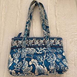 Vera Bradley blue lagoon shoulder bag